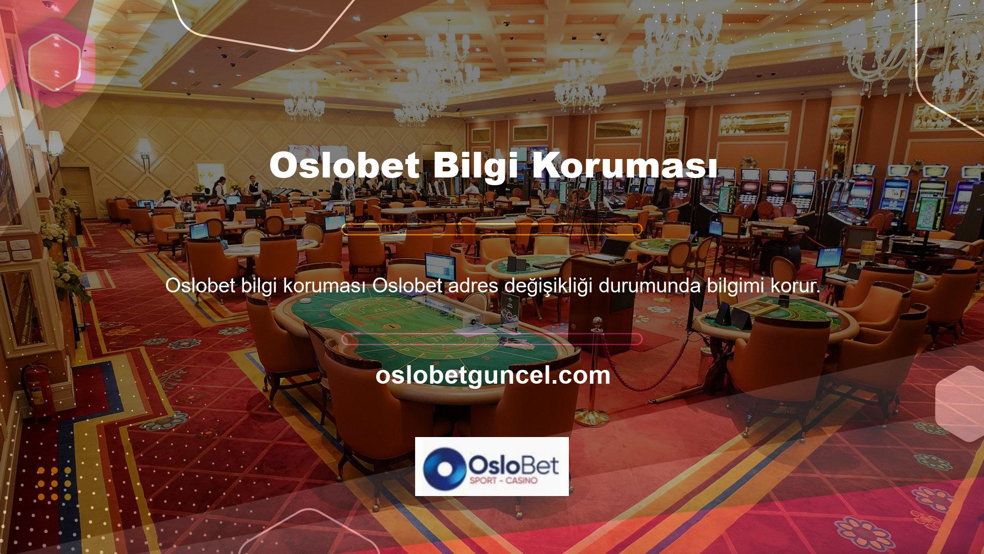Oyun meraklılarının bilmek istediği sorulardan biri, Oslobet adres değişiklikleri sırasında bilgileri koruyup koruymadığıdır